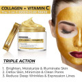 Collagen + Vitamin C Gold Clay Gesichtsmaske Anti-Akne-Mitesser-Maske